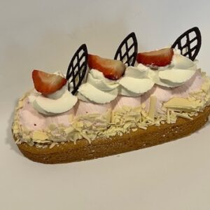 Aardbeien bavaroise slof