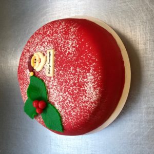 luxe kersttaart met marsepein