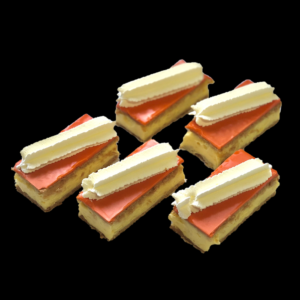 Oranje tompouce 4 + 1 GRATIS