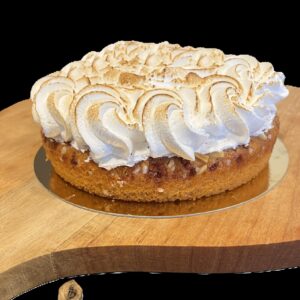 Meringue abrikozen taartje 8 personen